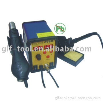 BEST-898D Lead-free Hot Air Gun with Helical Wind +Rework Station